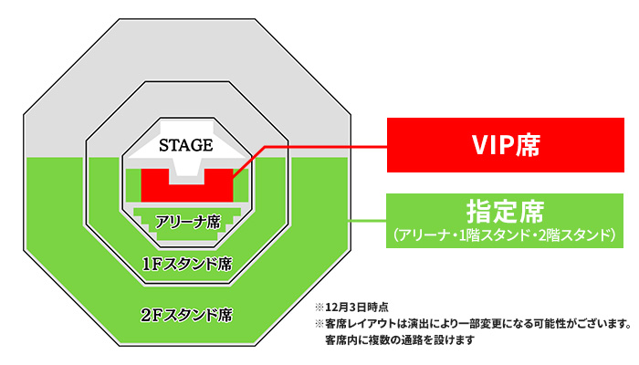 日本武道館 購入 10月4日公演 アリーナ席！