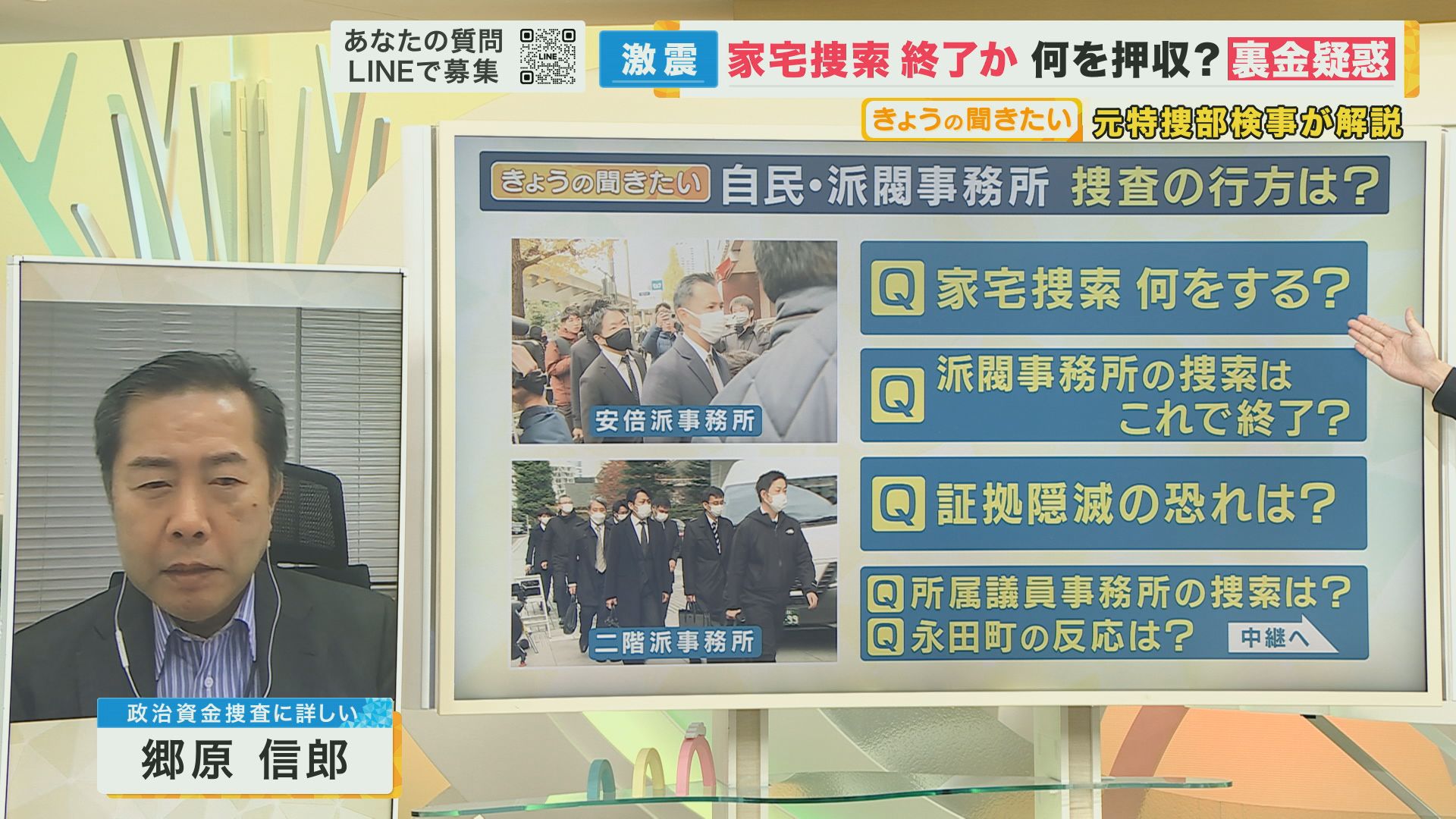 元・地検特捜部の郷原弁護士が解説 「裏金を受領した議員の立件が容易になったとは言えない」【裏金問題】 特集 ニュース 関西テレビ放送 カンテレ