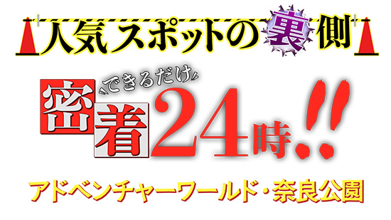 人気スポットの裏側 できるだけ密着24時！！アドベンチャーワールド・奈良公園